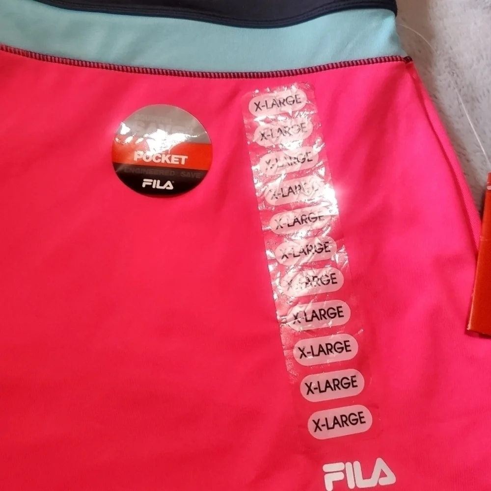Fila Pink Tennis Skirt Skort Size X-Large NWT